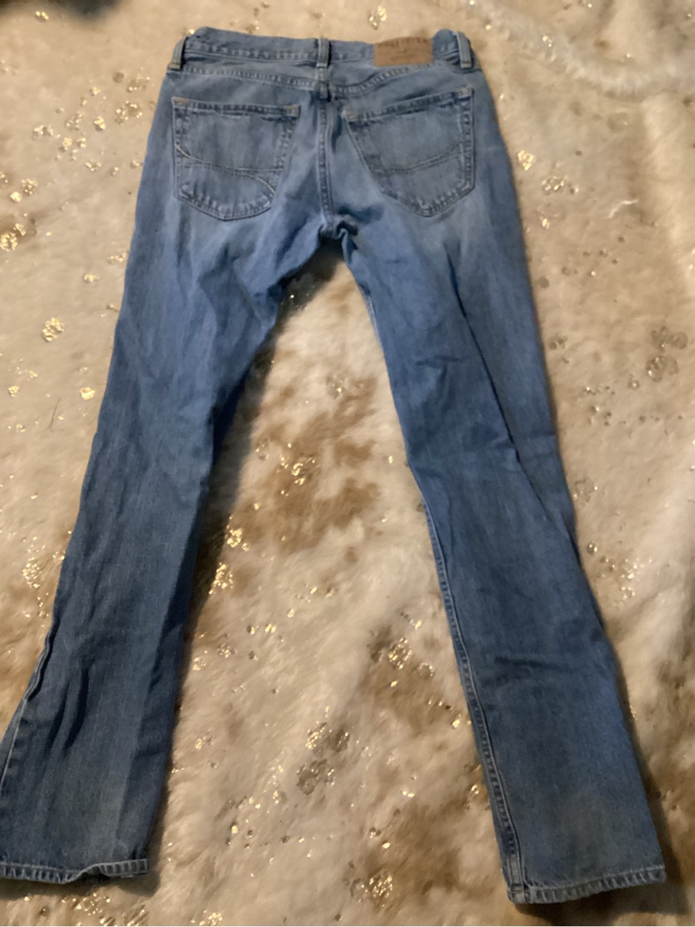 Hollister Light Blue Straight Leg Women's Jeans